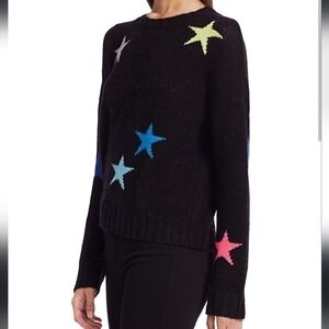 Rails Presley Black Cosmo Cashmere Blend Sweater Small